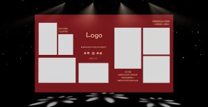 琴瑟和鸣婚礼迎宾区（留白相框细节）