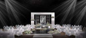 银域幻境婚礼仪式区精致花艺细节