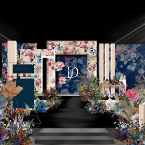 缪斯花园婚礼仪式区全景花漾